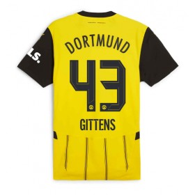 Borussia Dortmund Jamie Bynoe-Gittens #43 Hjemme skjorte 2024-25 Kortermet